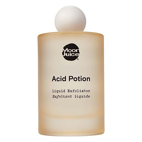 Moon Juice Acid Potion Liquid Face Exfoliator - 25% AHA BHA Exfoliant with Reishi + Niacinamide - Helps Resurface Skin, Unclog Pores & Stimulate Collagen - Hydrates & Soothes Skin (3.3 Fl oz) - Image 1